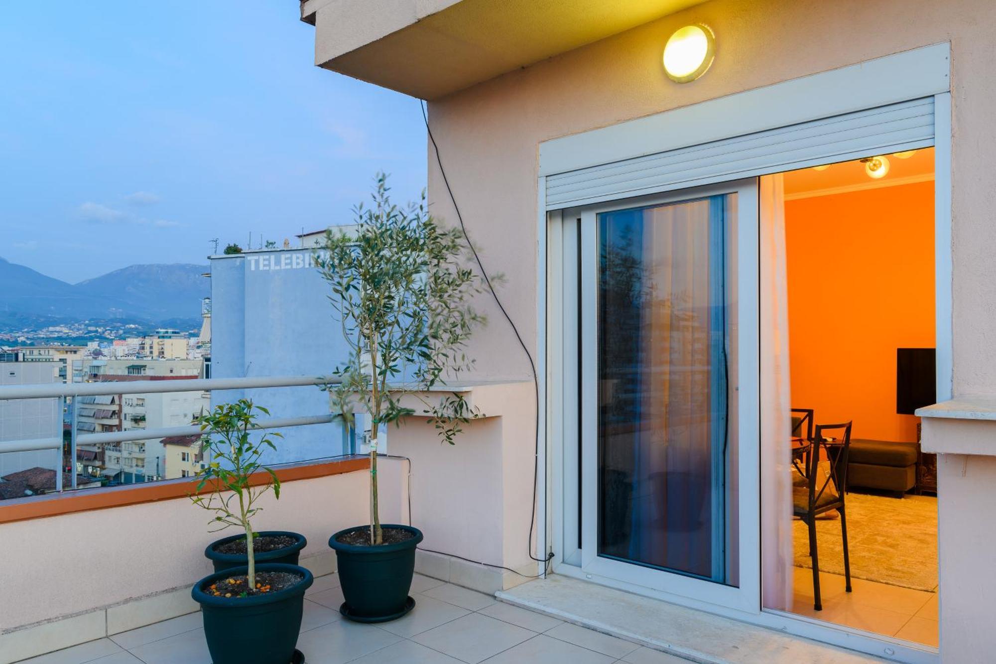 Terrace Tirana Cityscape 2 Exterior foto