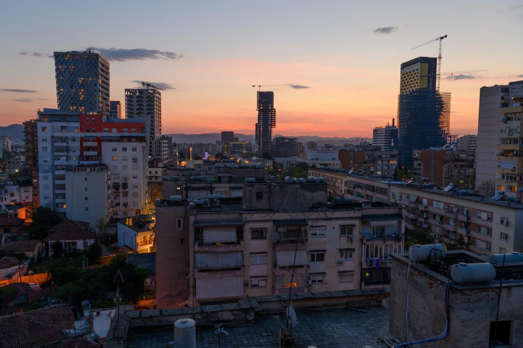 Terrace Tirana Cityscape 2 Exterior foto